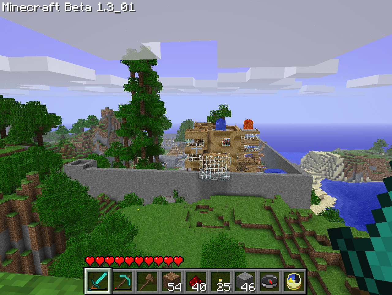 Ich hatte regelrecht einen Boom an Häusern ausgelöst durch eine Mod mit der Spieler ein eigenes Dorf/Stadt gründen konnten